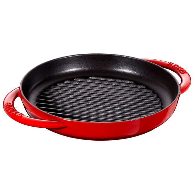 STAUB | GRILL PANS - Pure Gril - Ø 230mm - litina - třešňově červený