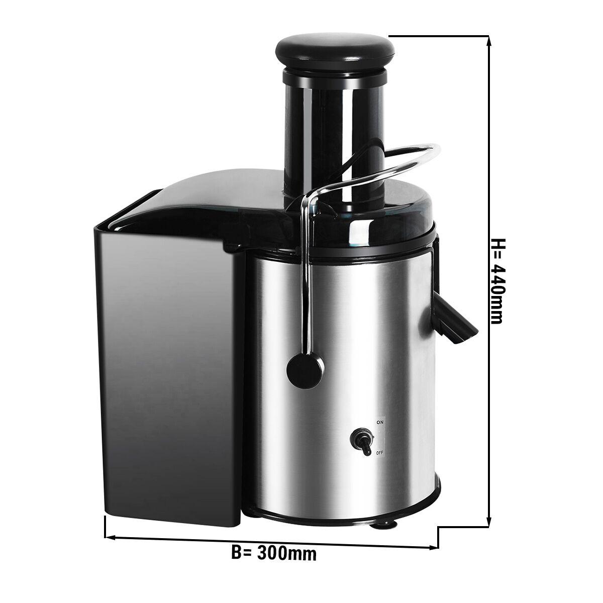 Electric juicer - 600 watts - 6,000 rpm