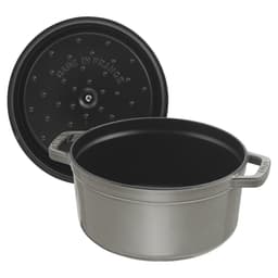 STAUB | LA COCOTTE - Cocotte - Ø 200mm - Gusseisen - Graphit-Grau