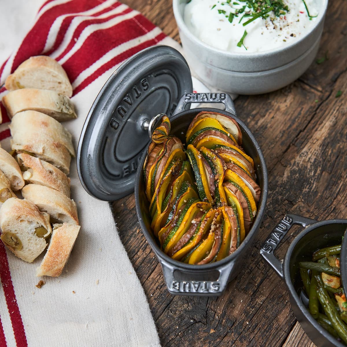 STAUB | LA COCOTTE - mini kokotka - Ø 110 mm - litina - grafitově šedá