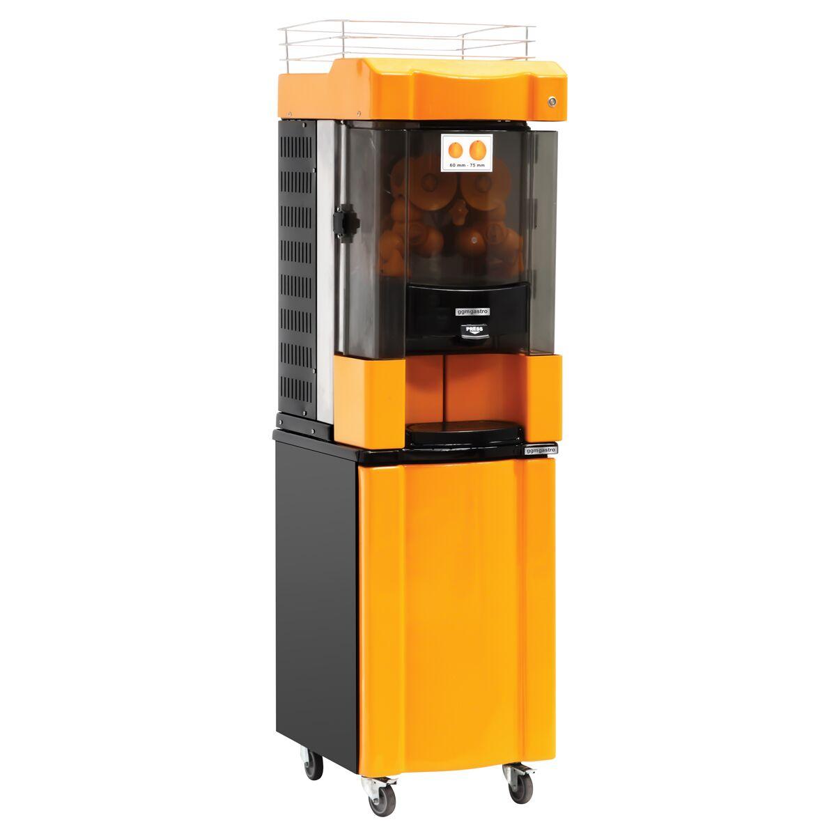 Automatic orange squeezer - Orange - incl. base frame