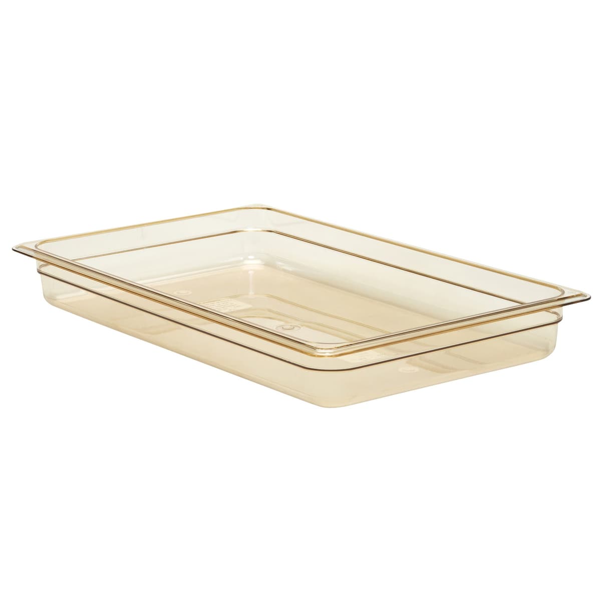 (6 kusů) CAMBRO | H-PAN™ Žáruvzdorné GN nádoby 1/1 - jantar - hloubka 65 mm