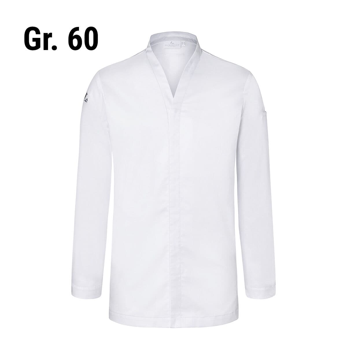 (6 pieces) Karlowsky - Cooking Jacket DIAMOND CUT Couture - White - Size: 60