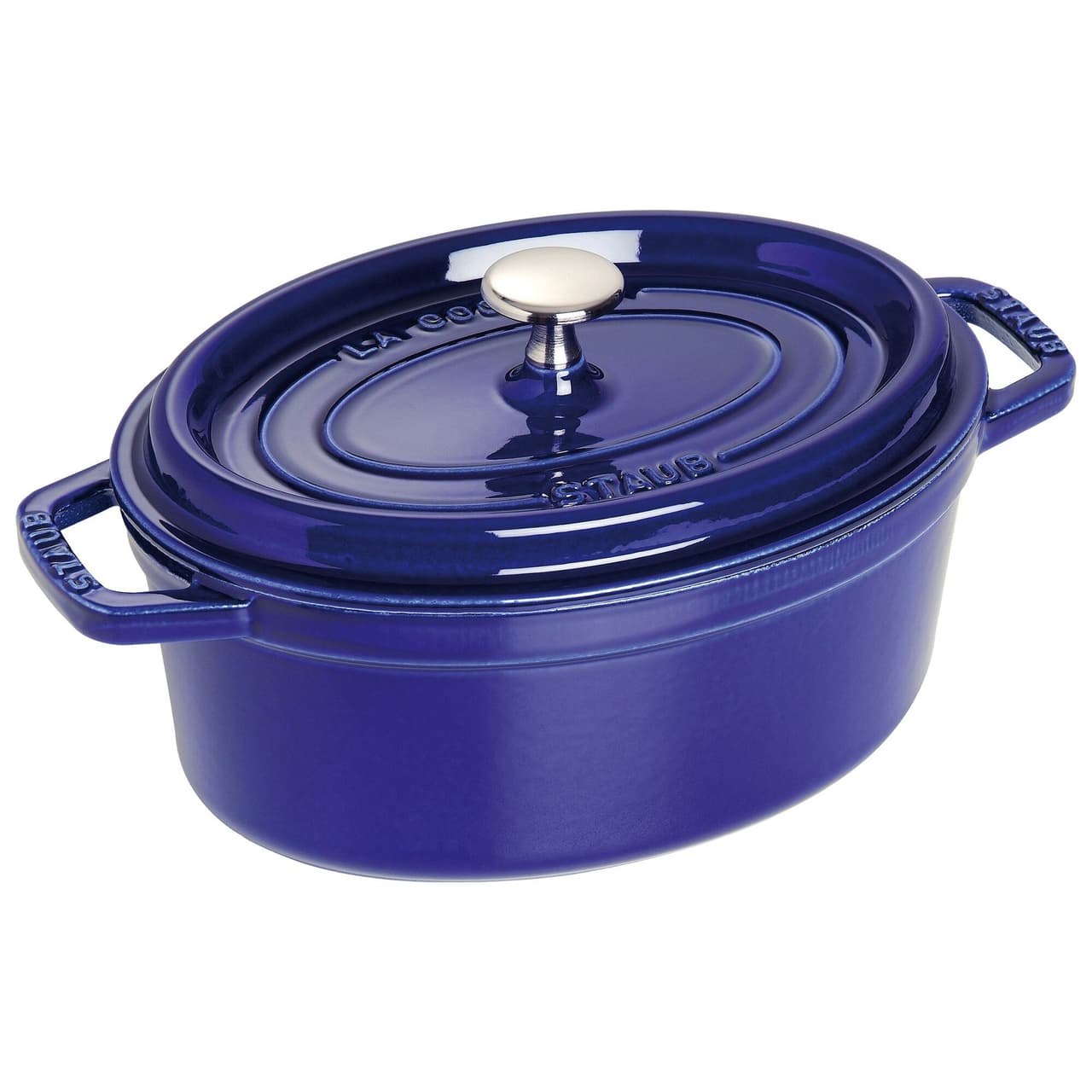 STAUB | LA COCOTTE - Cocotte - oval - 230mm - Gusseisen - Dunkelblau