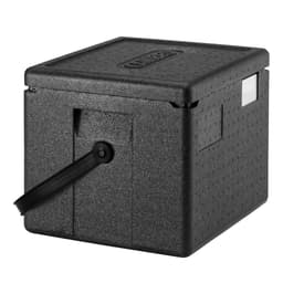 CAMBRO | CAM GOBOX® - Toploader poloviční GN 1/1 - s popruhem na přenášení v černé barvě