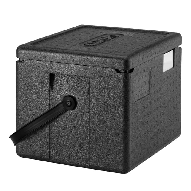 CAMBRO | CAM GOBOX® -  Halber Toploader - GN 1/1 - mit Tragegurt in Schwarz