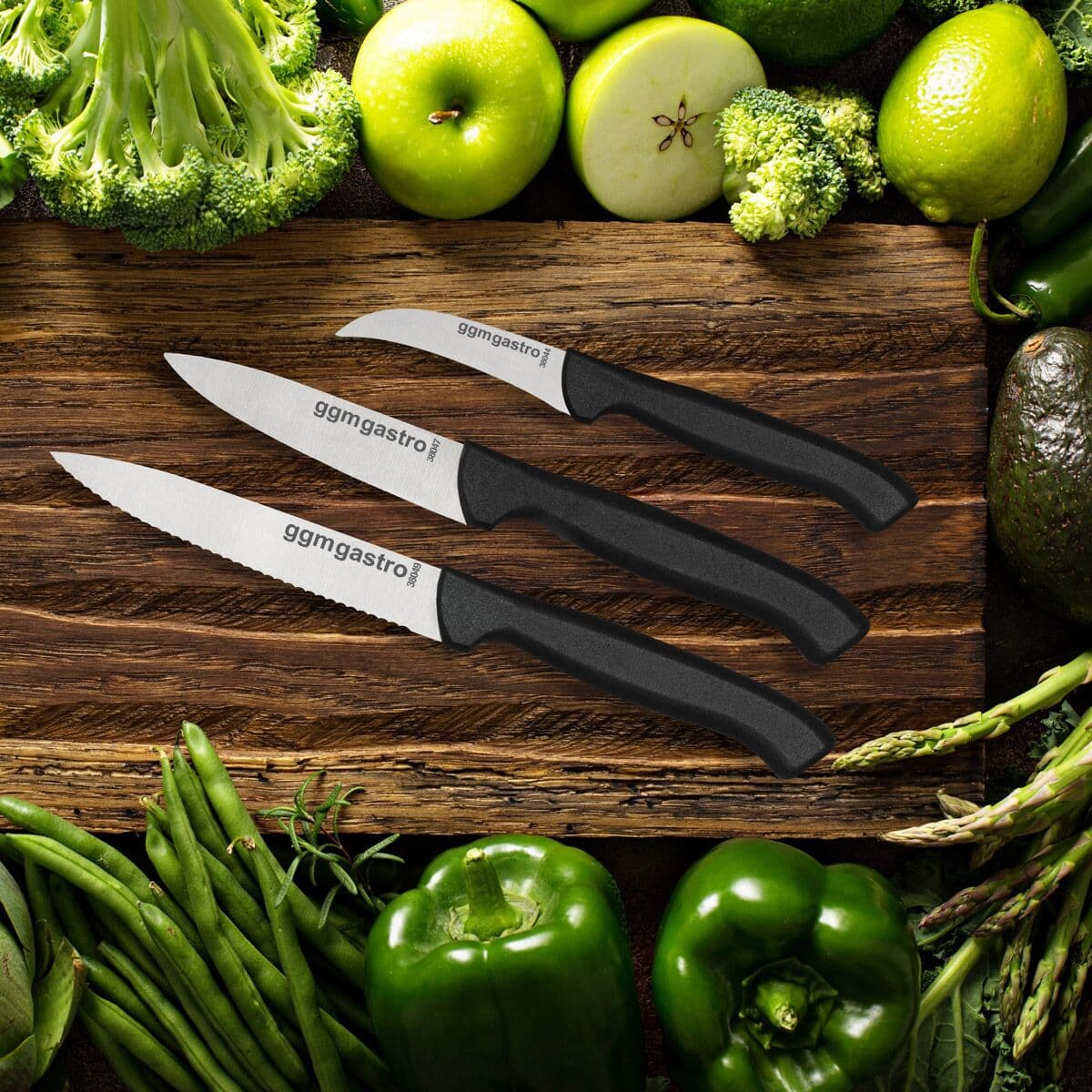 Vegetable knife set Ecco - 3 pieces