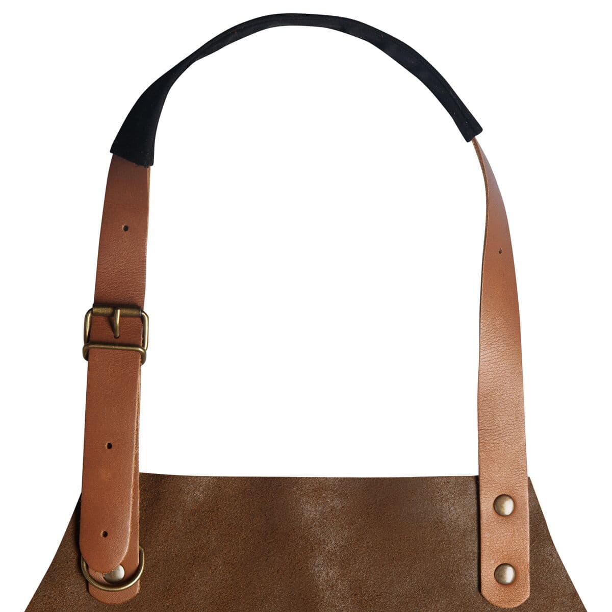 Karlowsky - Leather Bib Apron - Toffee