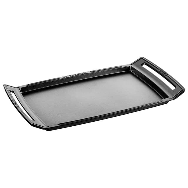 STAUB | PANS - Grilovací pekáč Plancha - 380x220mm - litina - černý