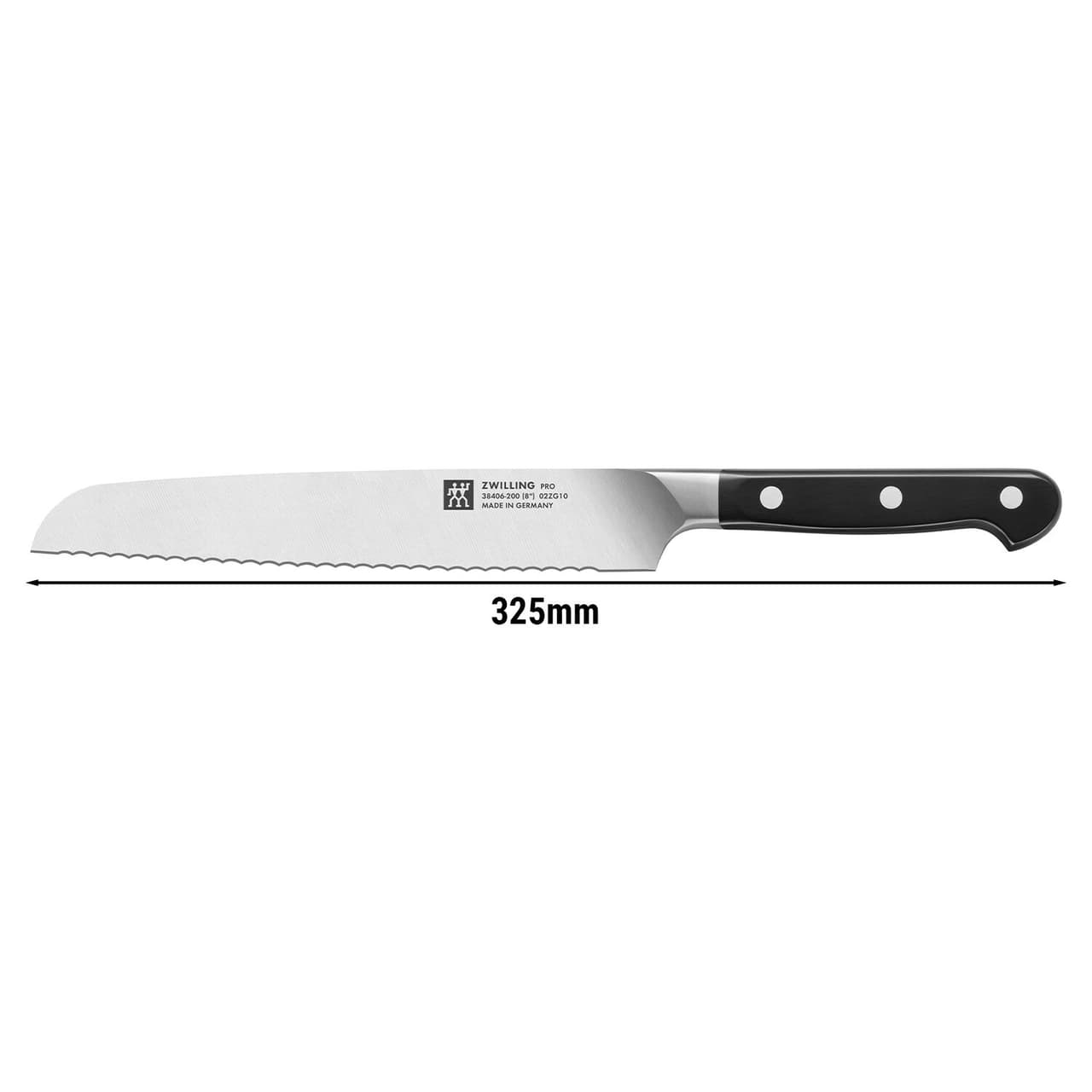 ZWILLING | PRO - Brotmesser - Klinge: 200mm