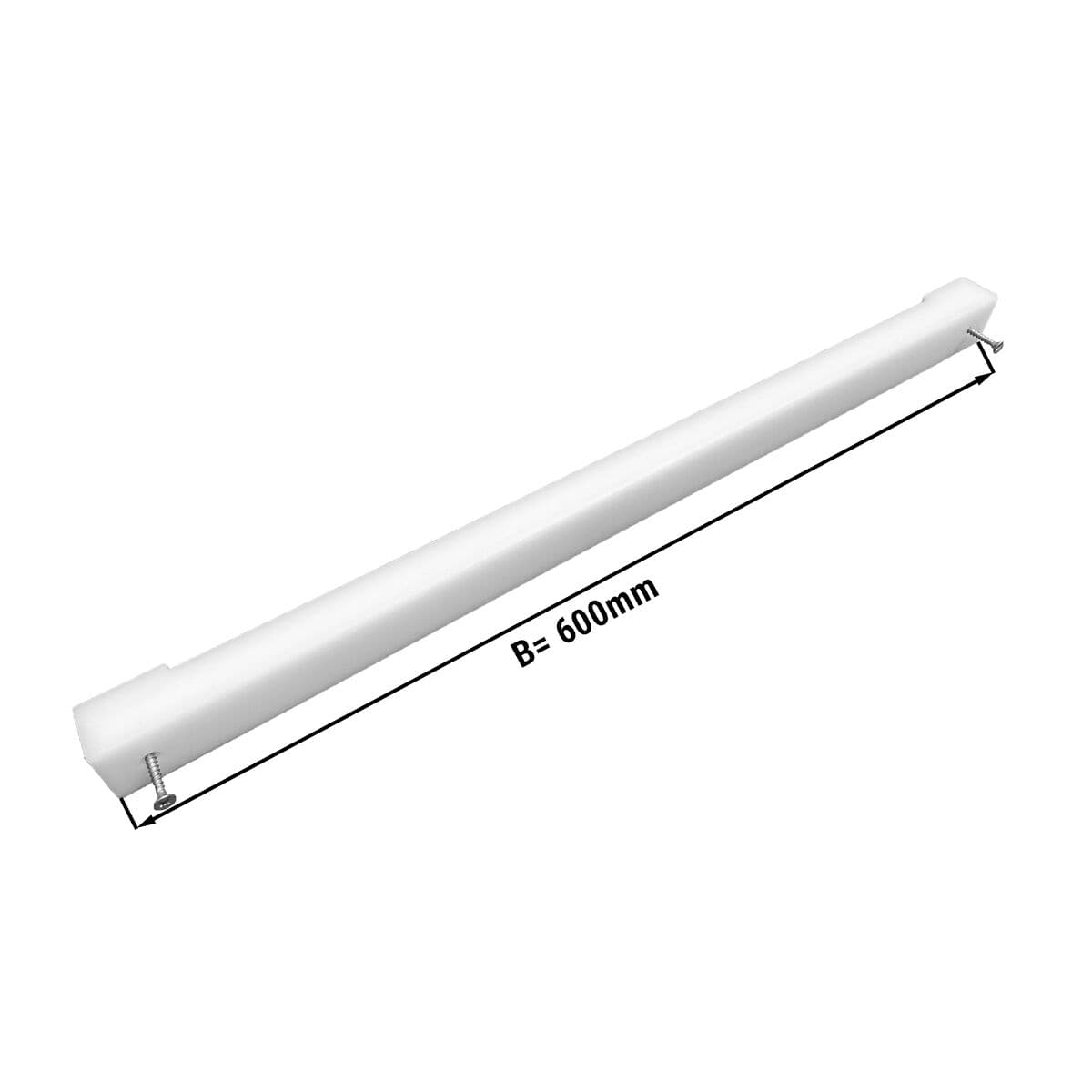 Knife holder for cutting plates - 600mm - White