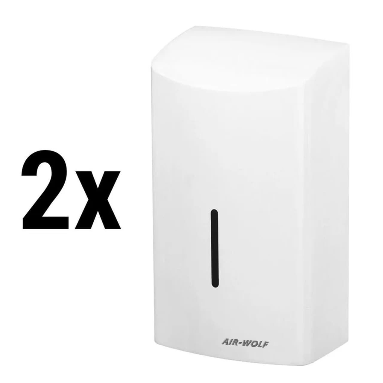 (2 pieces) AIR-WOLF - hand dryer - drying time: 10-15 seconds