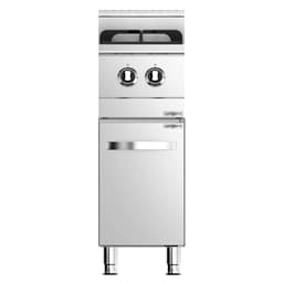 Gas cooker - 2 burners - 6 kW - incl. base cabinet