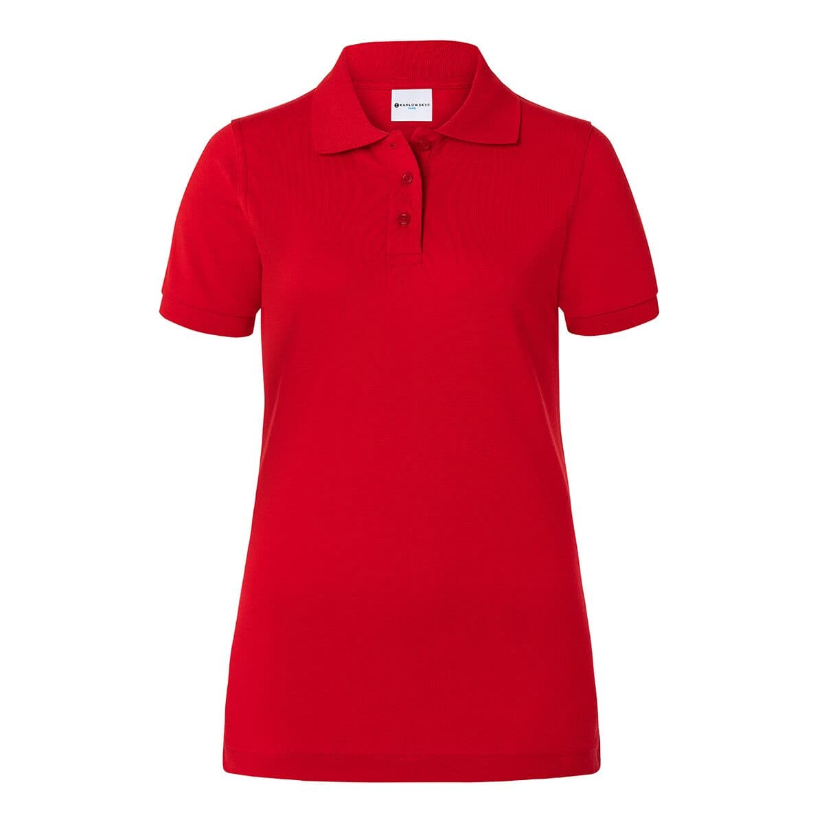 (6 pieces) Karlowsky - Ladies Workwear Poloshirt Basic - Red - Size: S