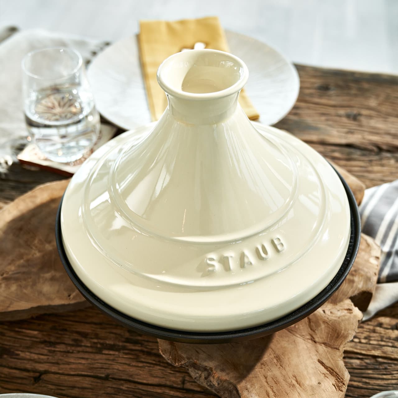 STAUB | SPECIALITY - Tajine - Ø 280 mm - litina - krémová