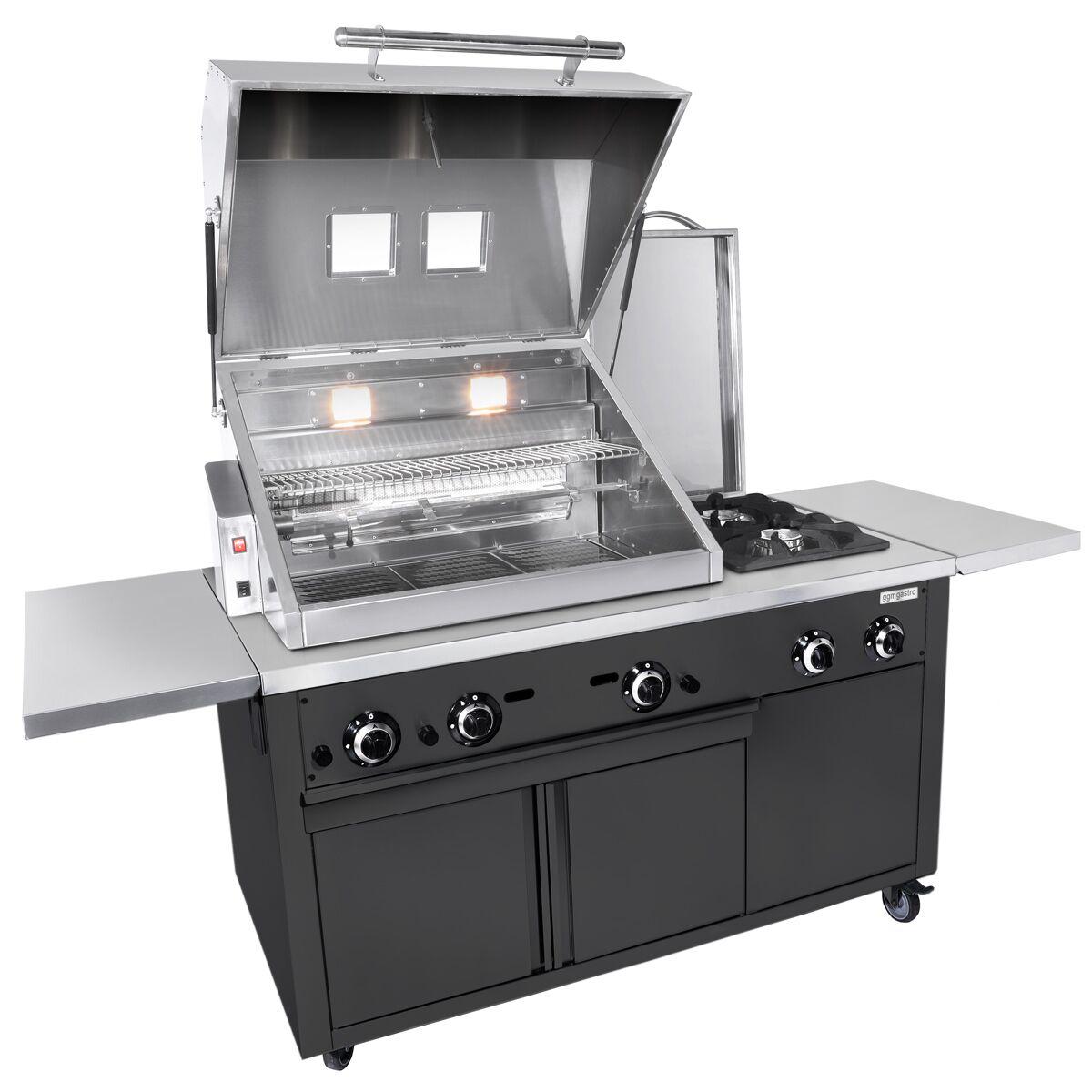 Grill Station - Professional BBQ Kitchen - Black	