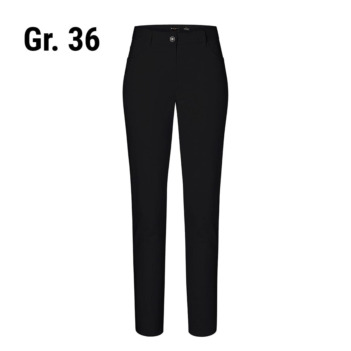 Karlowsky - Ladies 5-pocket pants - Black - Size: 36