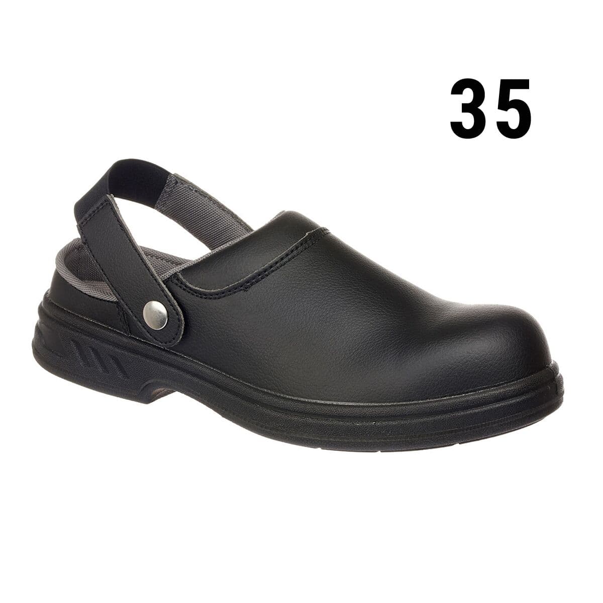 Safety clog Steelite SB - Black - Size: 35