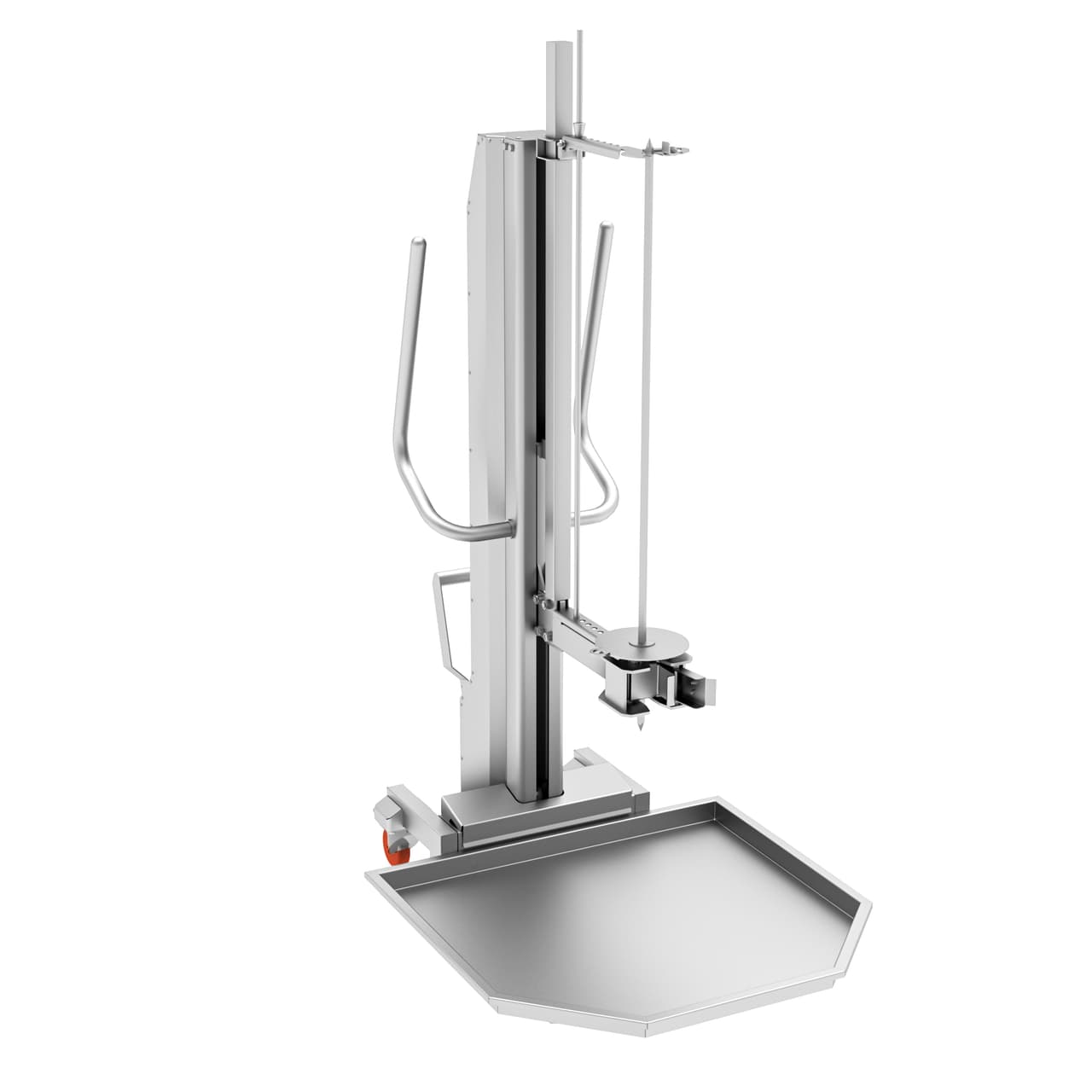 Kebab lift for various kebab skewers - max. load: 350 kg