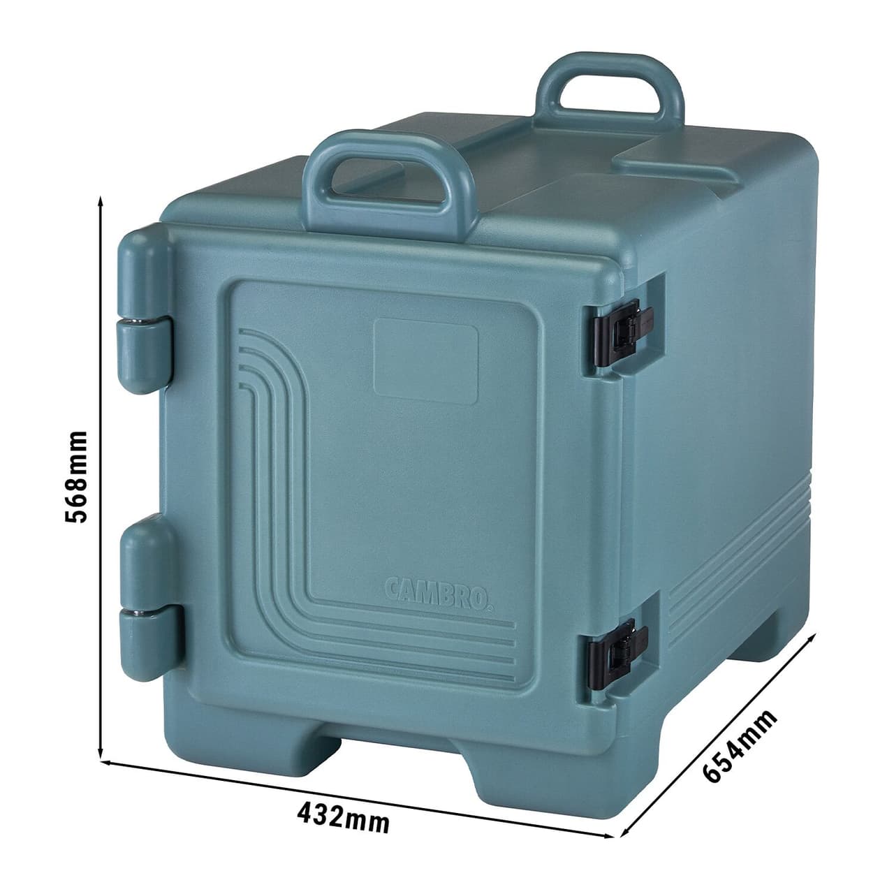 CAMBRO | ULTRA PAN CARRIER® - Termo nádoba 34L - pro 3x GN 1/1 nádoby - břidlicově modrá