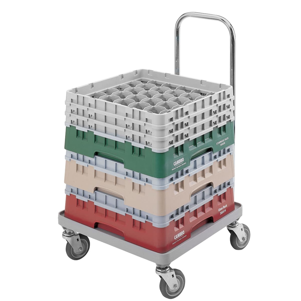 CAMBRO | CAMDOLLY® - Přepravní vozík s rukojetí - šedý