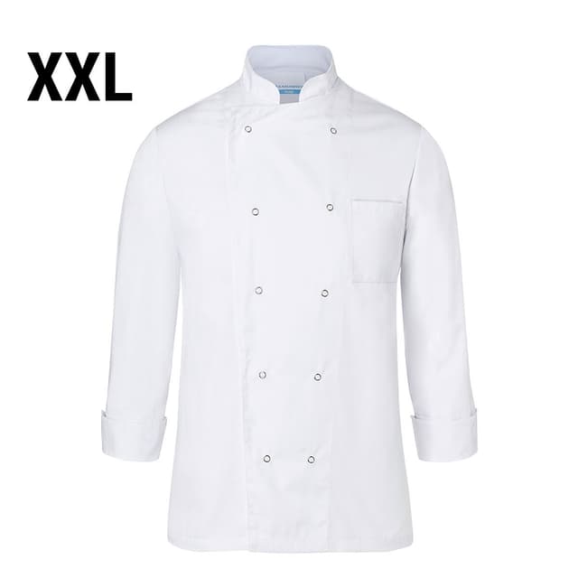 Karlowsky Cooking Jacket Basic - White - Size: XXL