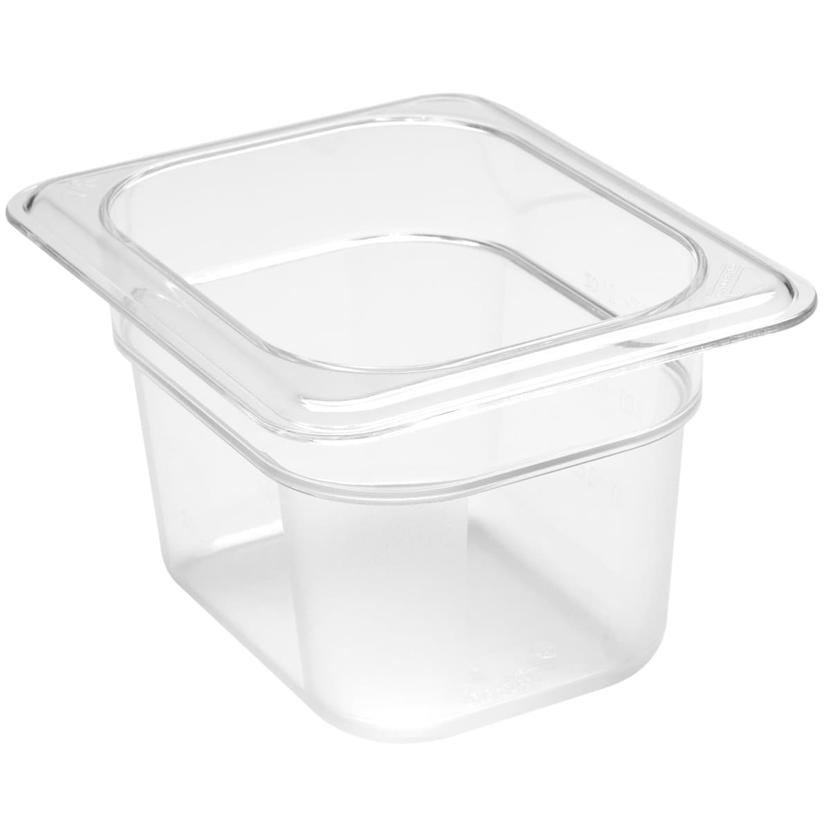 (6 kusů) CAMBRO | Polykarbonátová nádoba Camwear® GN 1/8 - čirá - hloubka 100 mm