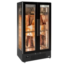 Dry Aging Fleischreifeschrank - 1,0 x 0,69 m - mit 2 Glastüren