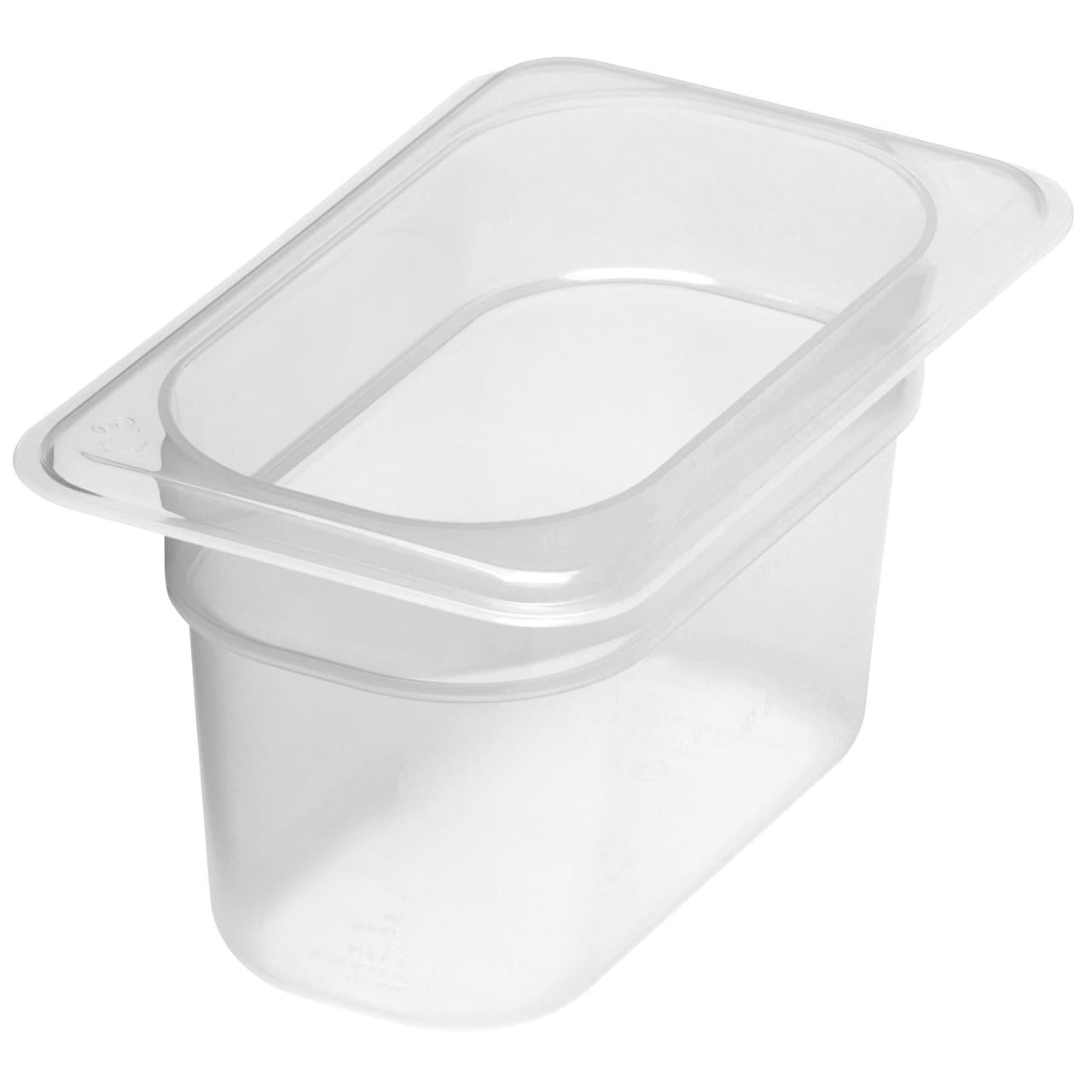 (6 kusů) CAMBRO | CAMWEAR® -polypropylenová GN nádoba 1/9 - mléčná - hloubka 100 mm