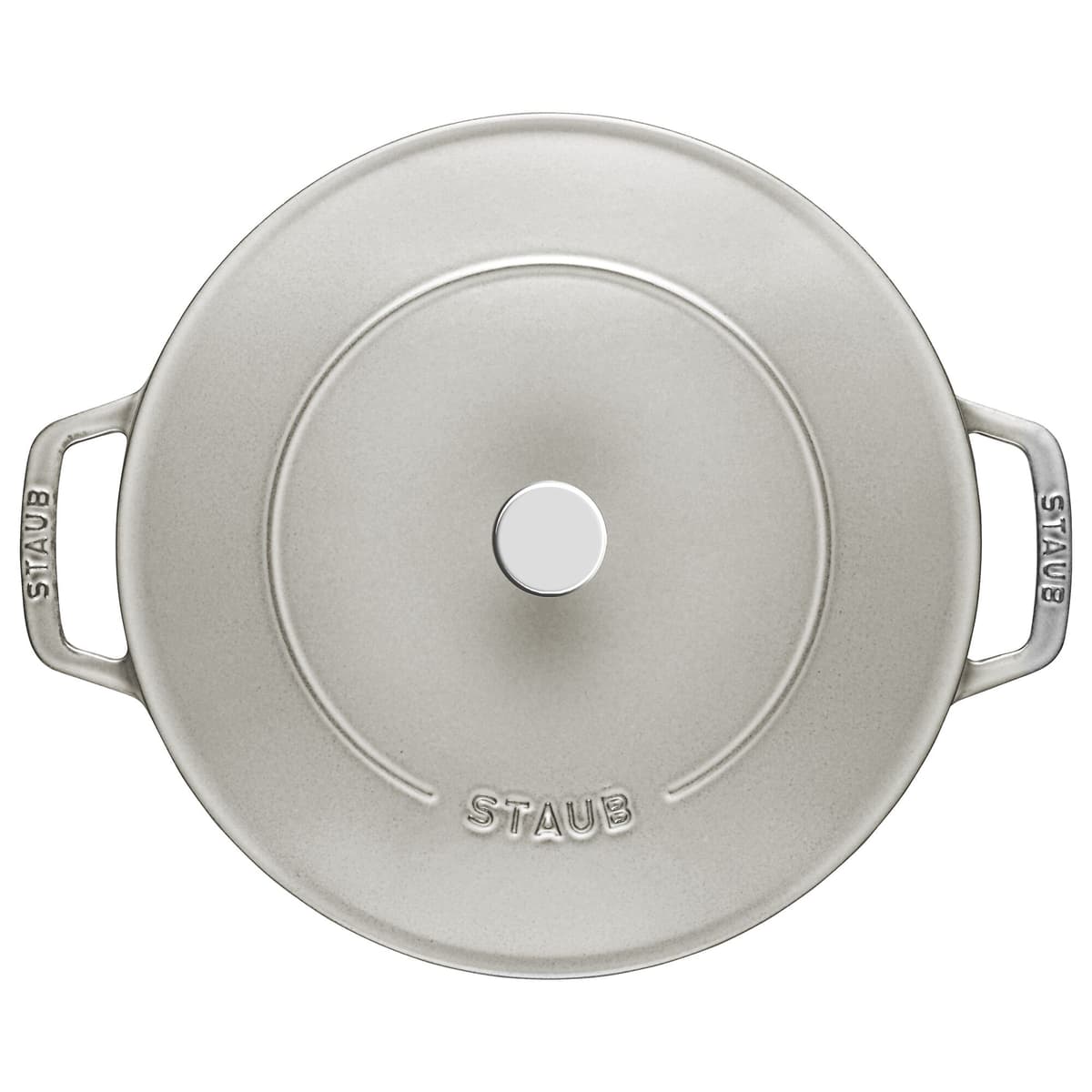 STAUB | BRAISERS - Hrnec na  pečení Chistera - Ø 280 mm - litina - bílý lanýž