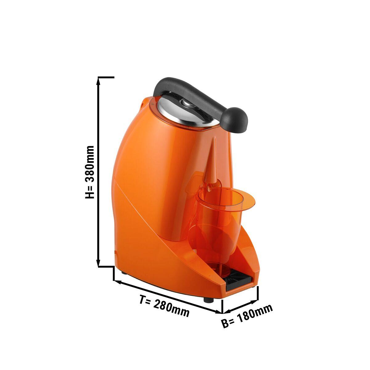 Odšťavňovač citrusů - oranžový (jednoduchý)