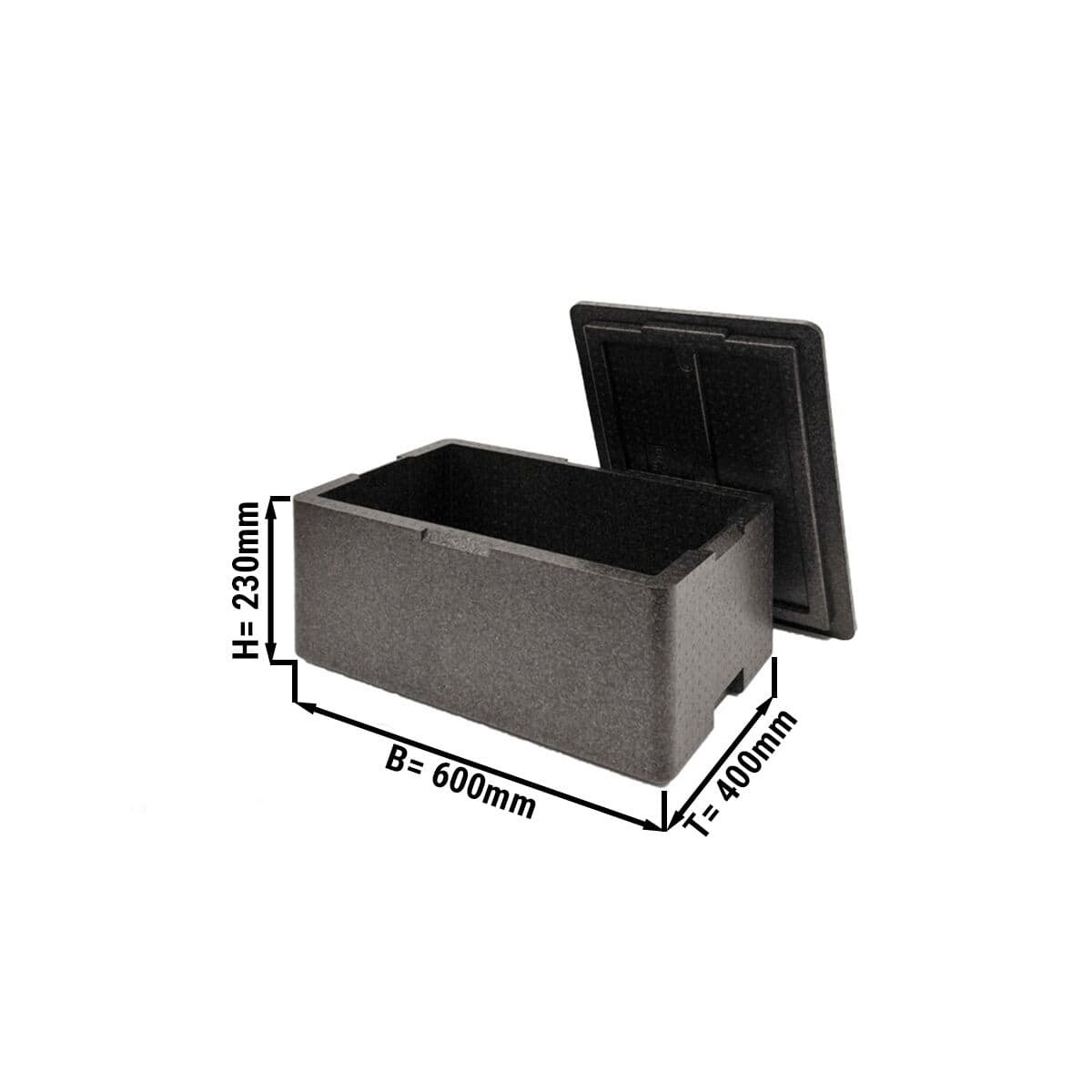 Thermobox GN 1/1 - 31,2L | Izolační box | Polystyrenový box | Polibox | Ohřívací box | Izolační krabice | Krabice z polystyrenu | Polibox