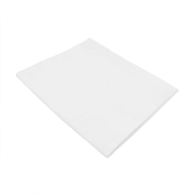 (50 Stück) Damast Mundserviette Porto - glatt Satin - 50 x 50 cm - Weiß