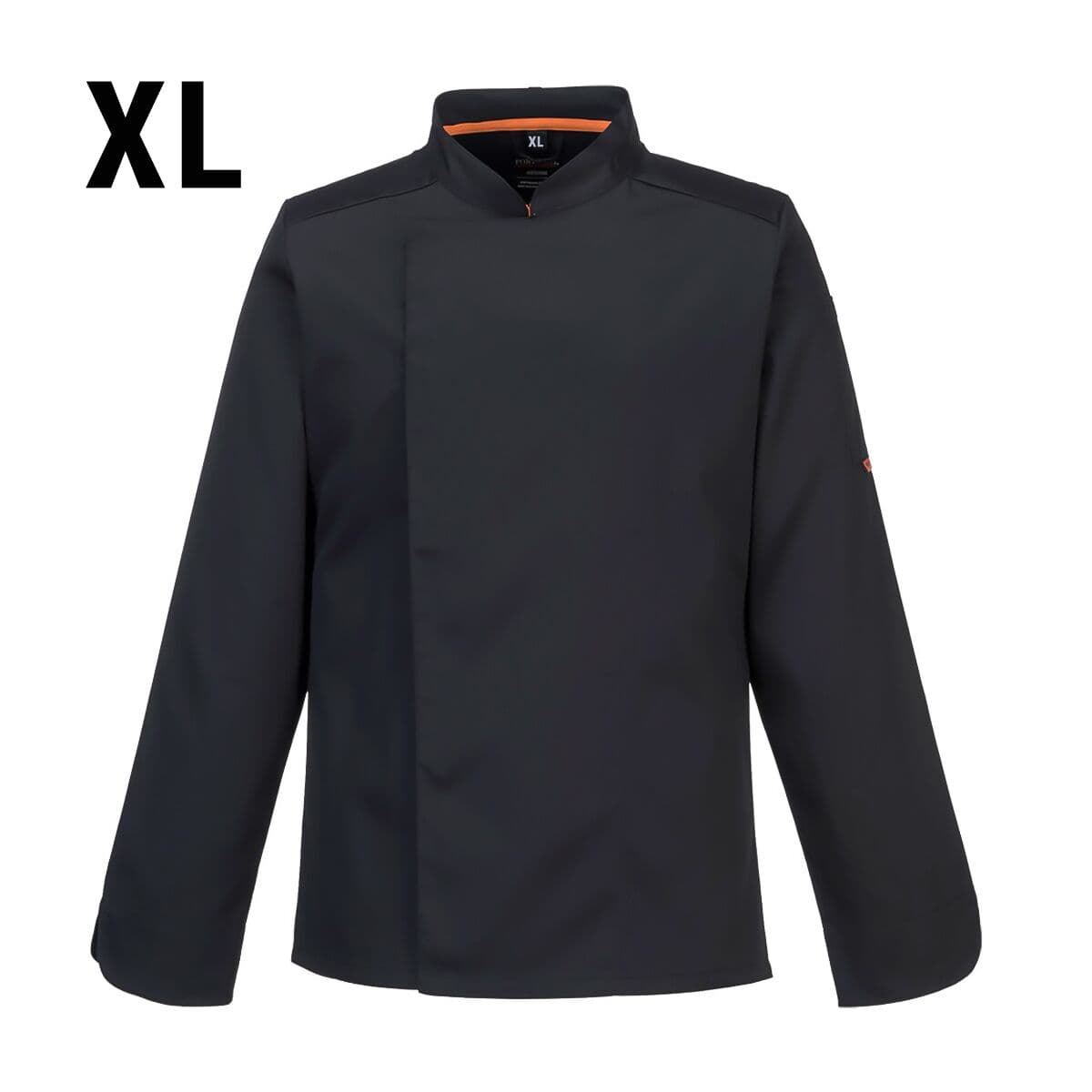 (5 pieces) Long Sleeve MeshAir Pro Chef Jacket - Black - Size: XL