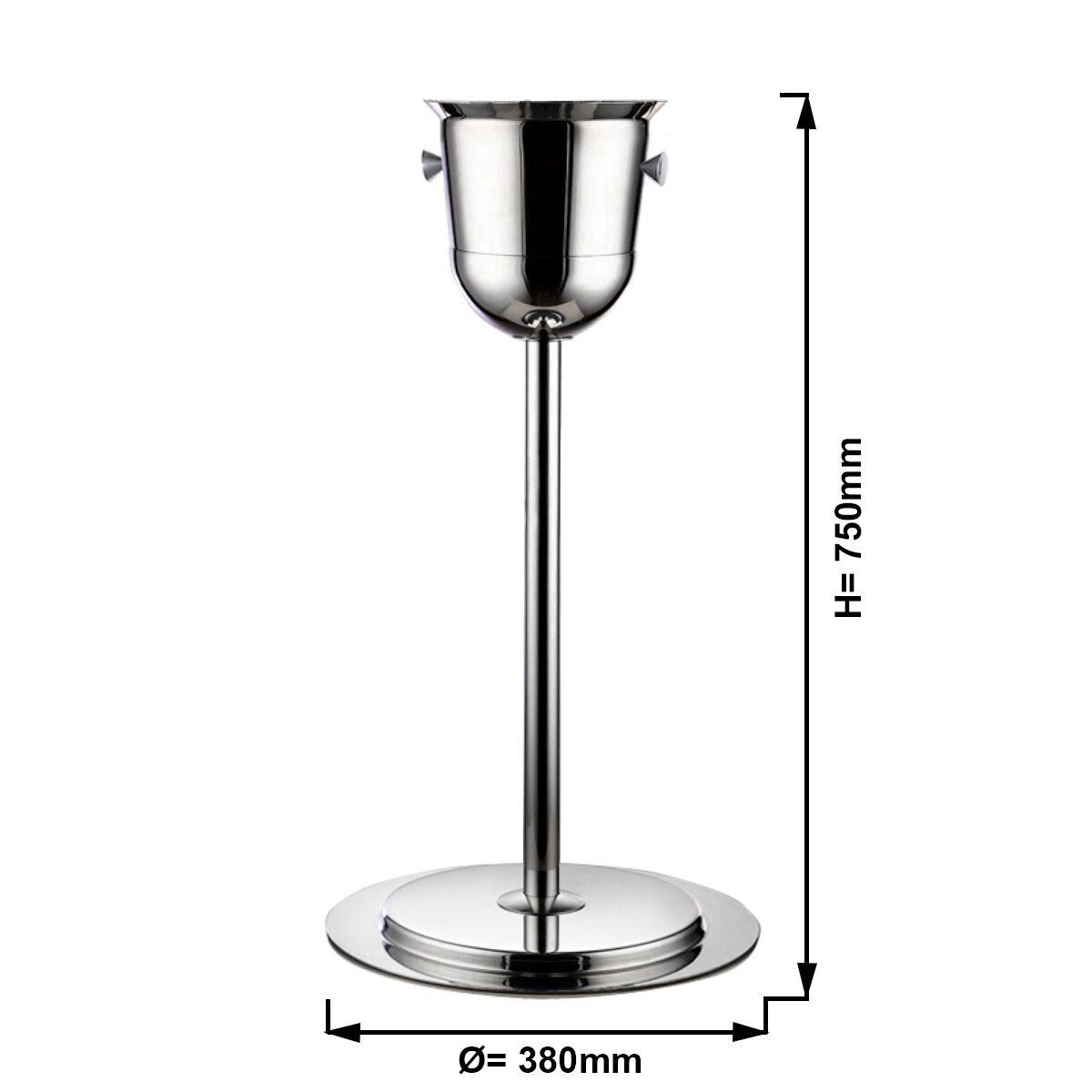 Wine/ Champagne Cooler Stand - Chrome