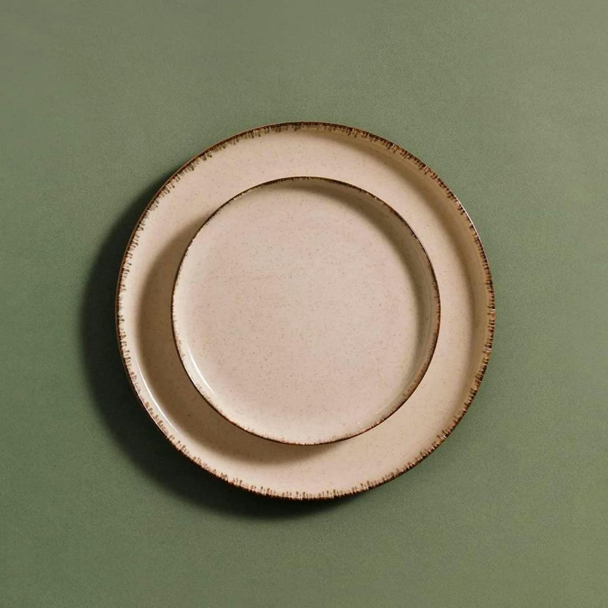 (24-piece) Antigo Tableware Set - Cream	