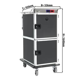 Banquet trolley hot & cold - 2x 6x GN 1/1