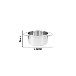 DEMEYERE | APOLLO 7 - Pečicí hrnec bez pokličky - Ø 160mm - nerezová ocel