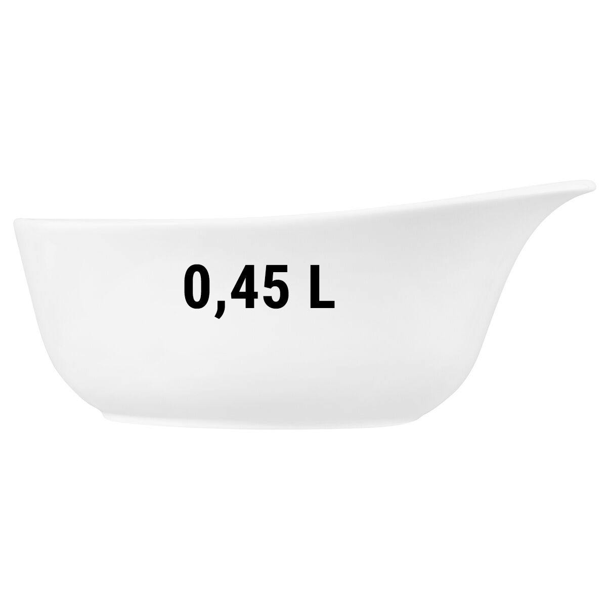 (2 pieces) Seltmann Weiden - Cereal bowl with handle - 0.45 liters