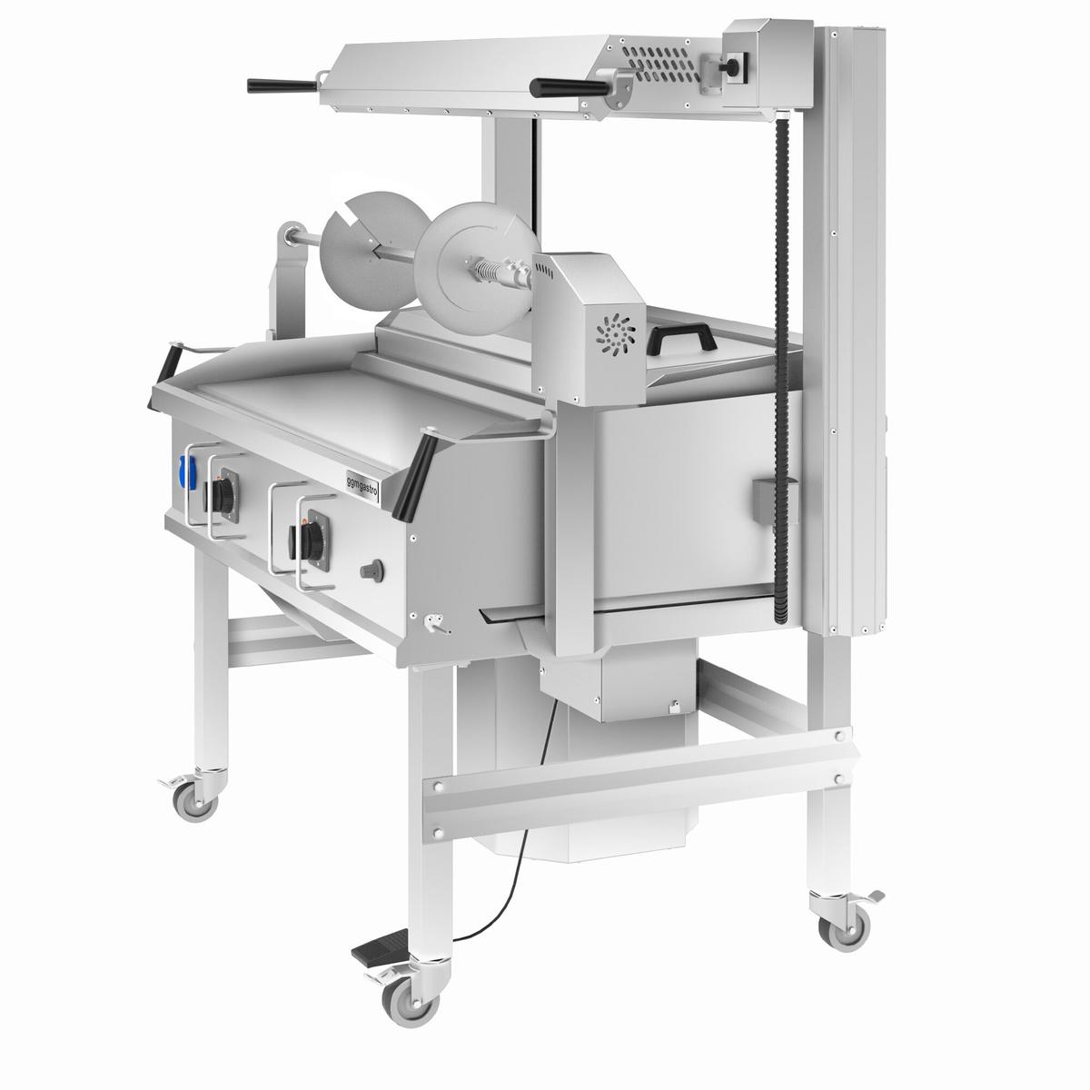 Cag Kebab machine - 14kW - horizontal - floor standing