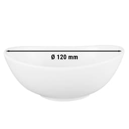 (6 pieces) Seltmann Weiden - Bowl oval - 120 mm