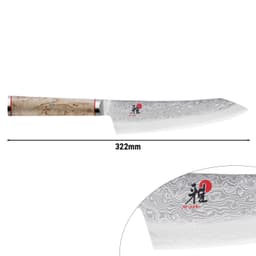 MIYABI | 5000 MCD - Kolébkový nůž Santoku - čepel: 180mm