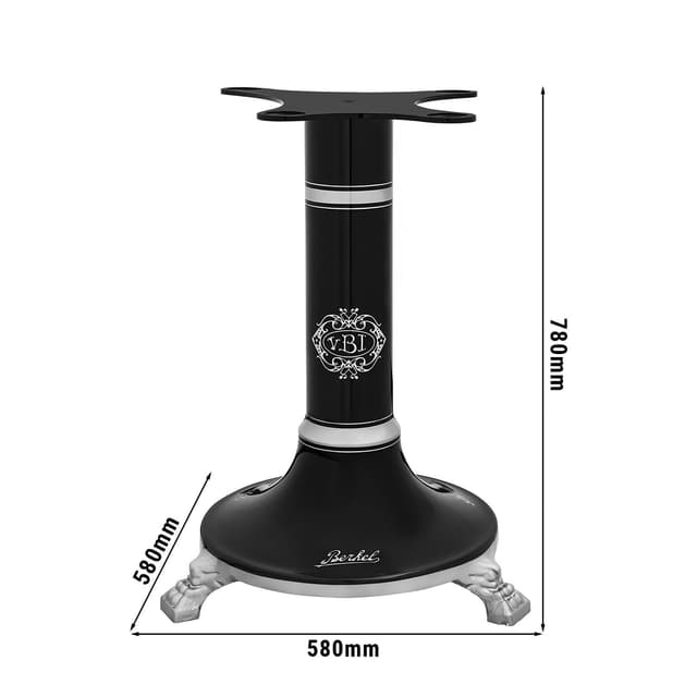 BERKEL - Podstavec k setrvačníkovému kráječi modelu B3 / Tribute / B114 černý