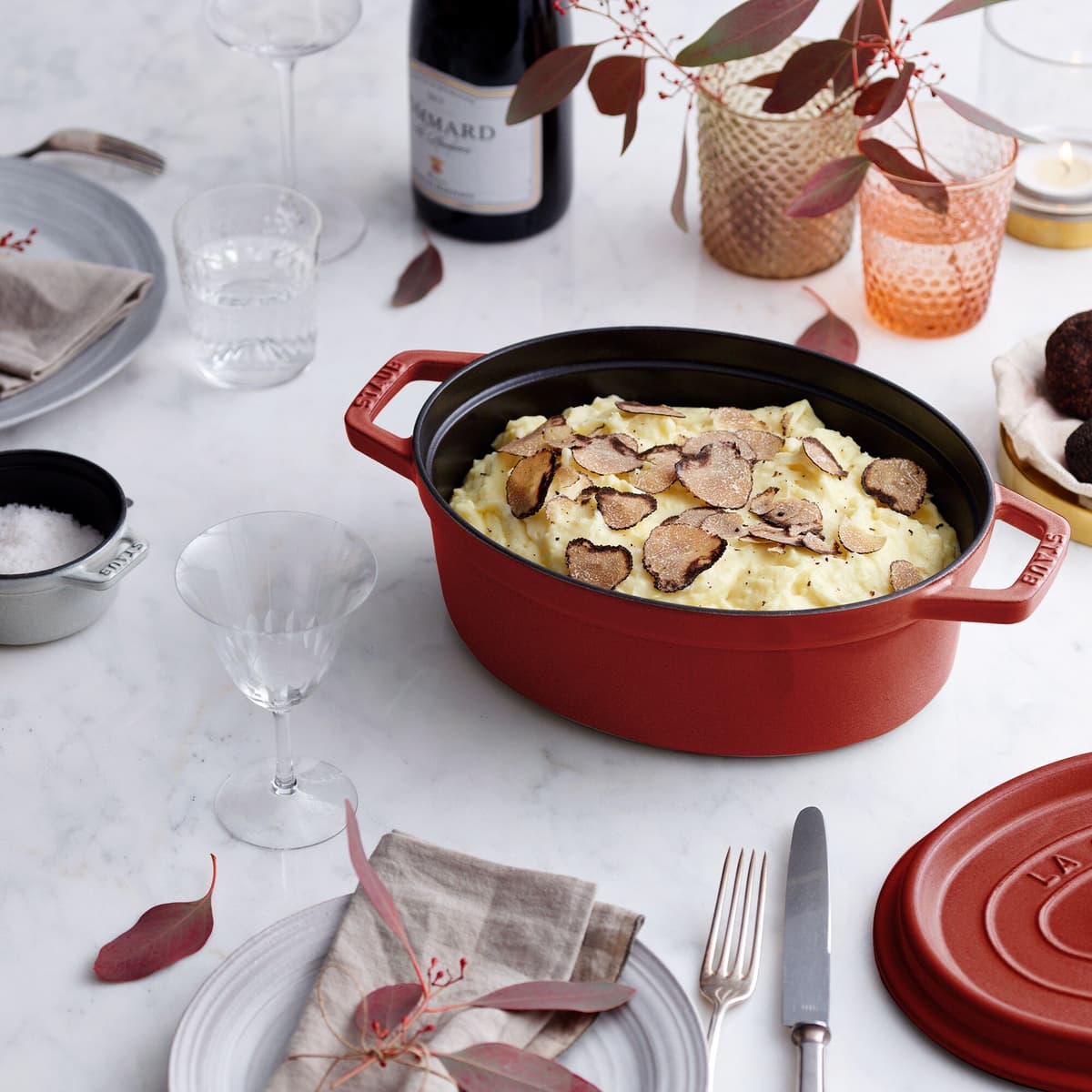 STAUB | LA COCOTTE - kokotka - oválná - 290 mm - litina - bordeaux