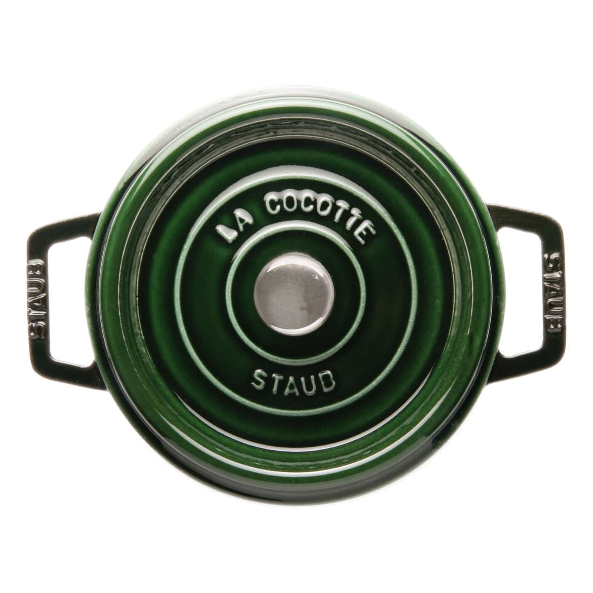 STAUB | LA COCOTTE - kokotka - Ø 180 mm - litina - bazalkově zelená