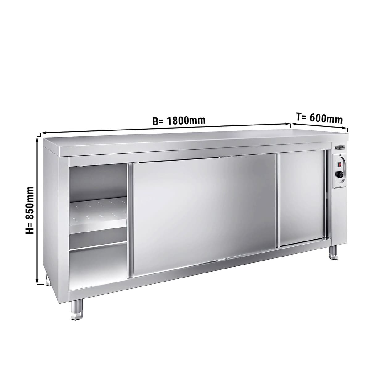 Heating cabinet Premium- 1800x600mm