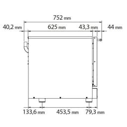 Pekárenská horkovzdušná trouba KOMPAKT - ruční ovládání - 4X EN 60X40 nebo GN 1/1