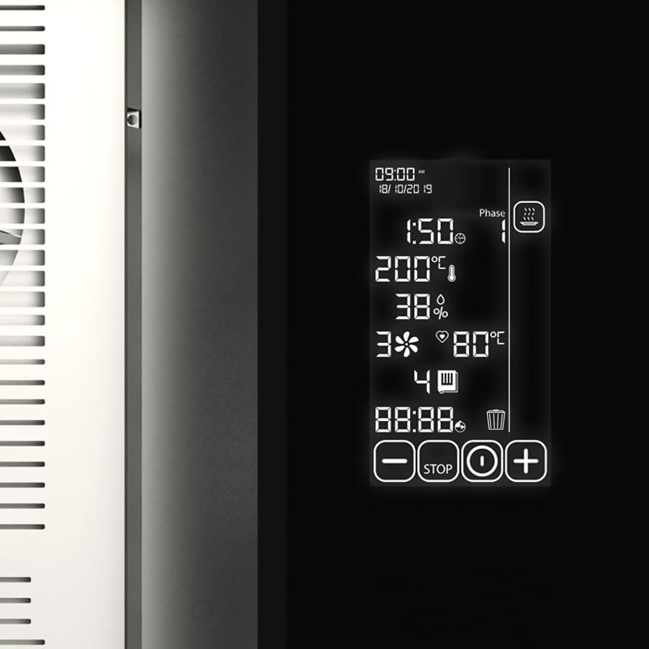 Kombinovaný konvektomat - digitální - 5x GN 1/1 - samočištění