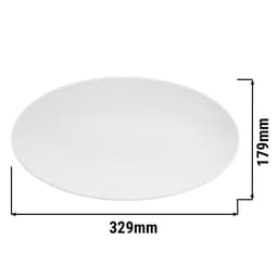 (2 pieces) Seltmann Weiden - Coffee plate - 330 x 180 mm