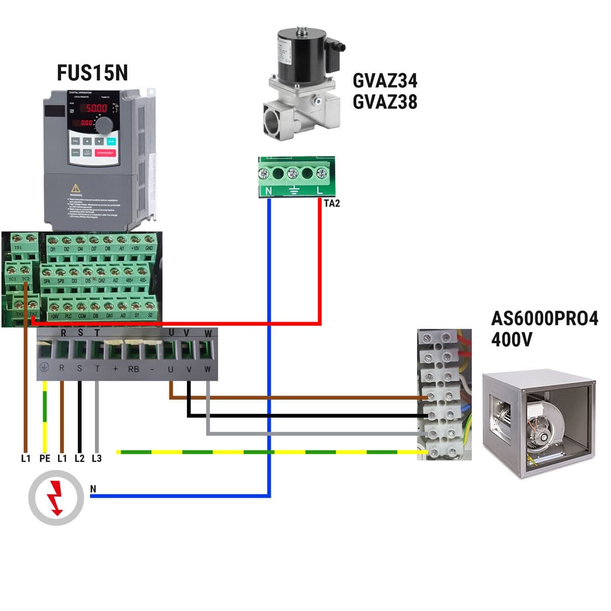 Elektromagnetický plynový ventil - GM 3/8 (VML)